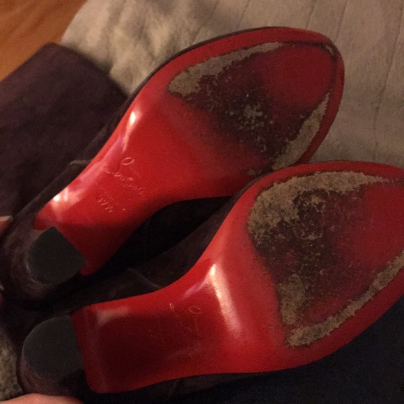 Christian Louboutin Contente 100 Veau Velours - Picture 6 of 8